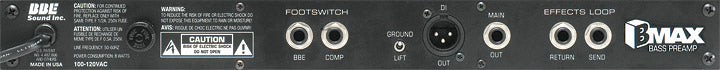 BBE BMAX Bass Pre-Amp