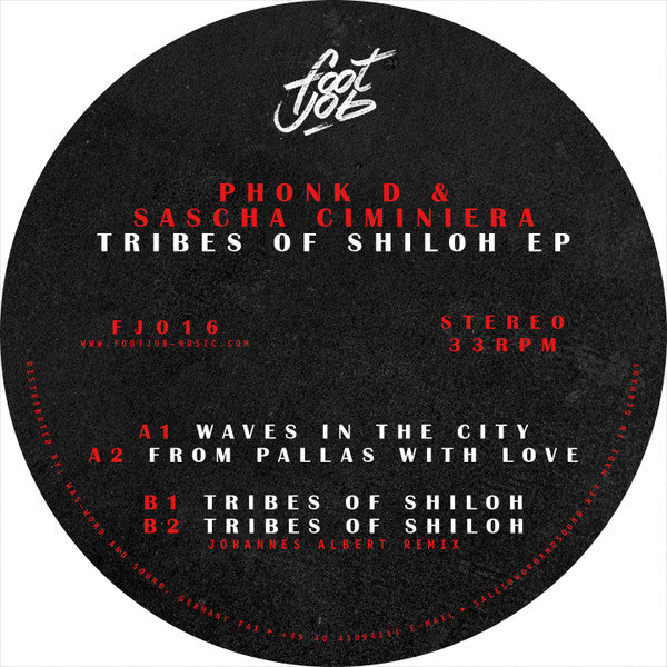 Phonk D & Sascha Ciminiera – Tribes Of Shiloh EP