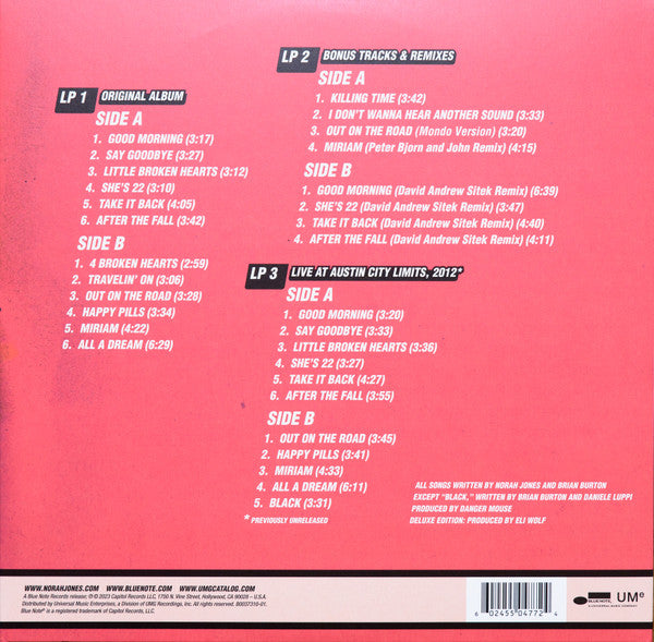 Norah Jones – ...Little Broken Hearts (3xLP Deluxe Edition)