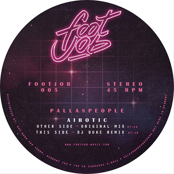 Pallaspeople – Airotic