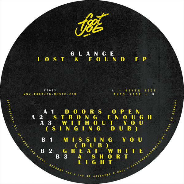 Glance – Lost & Found EP