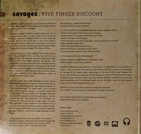 Savages – Five Finger Discount