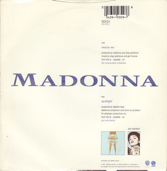 Madonna – Rescue Me
