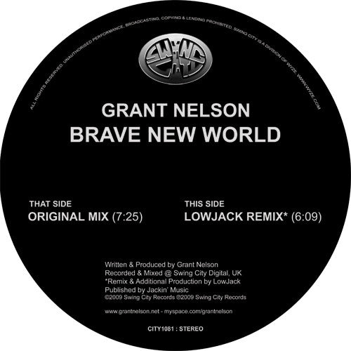 Grant Nelson – Brave New World