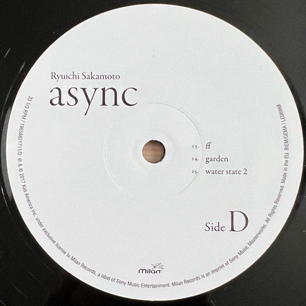 Ryuichi Sakamoto – Async