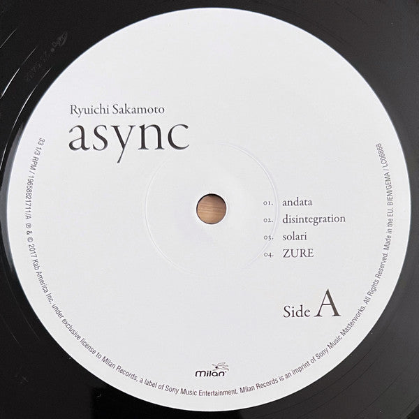 Ryuichi Sakamoto – Async