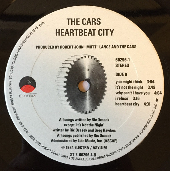 The Cars – Heartbeat City