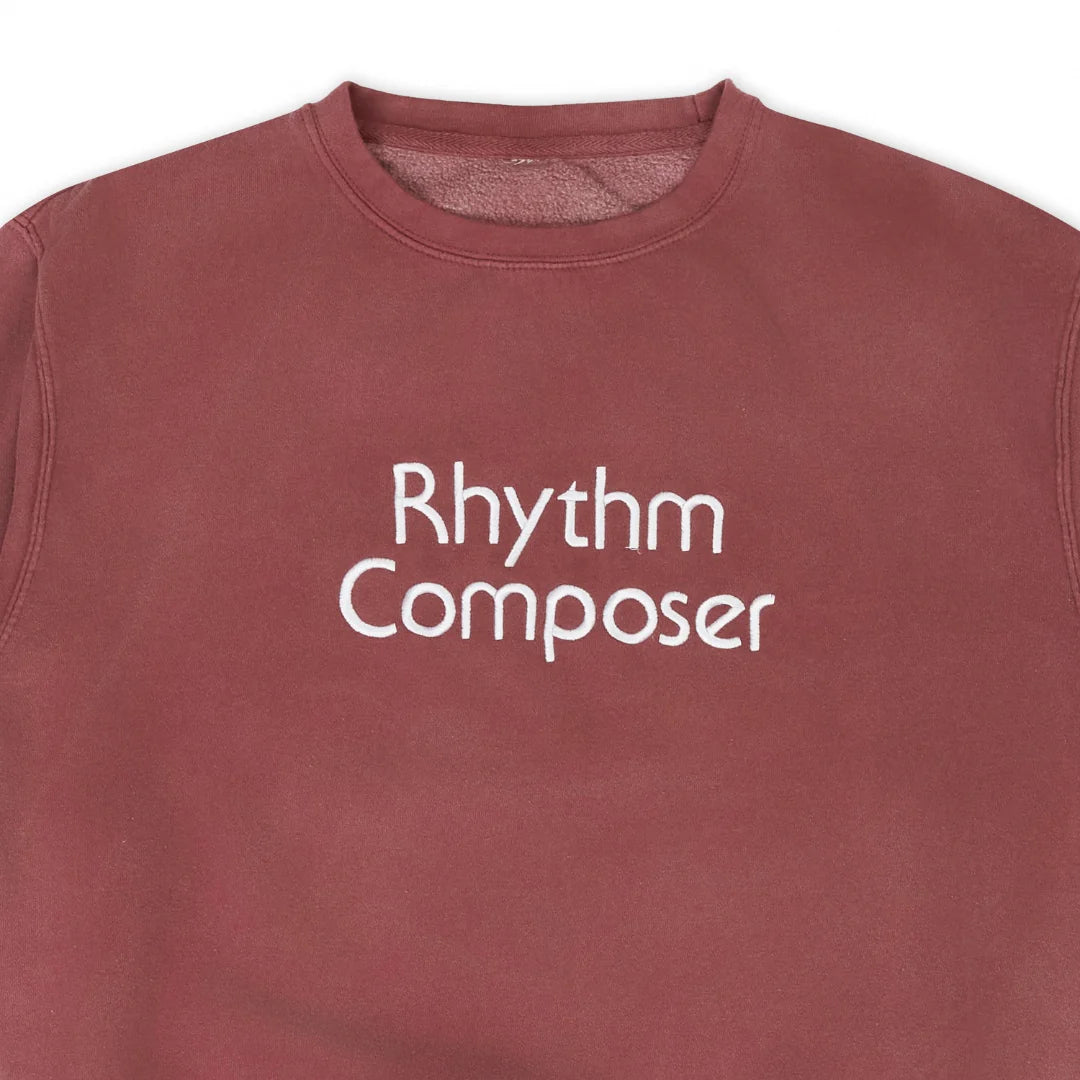 RHYTHM COMPOSER DYED CREWNECK