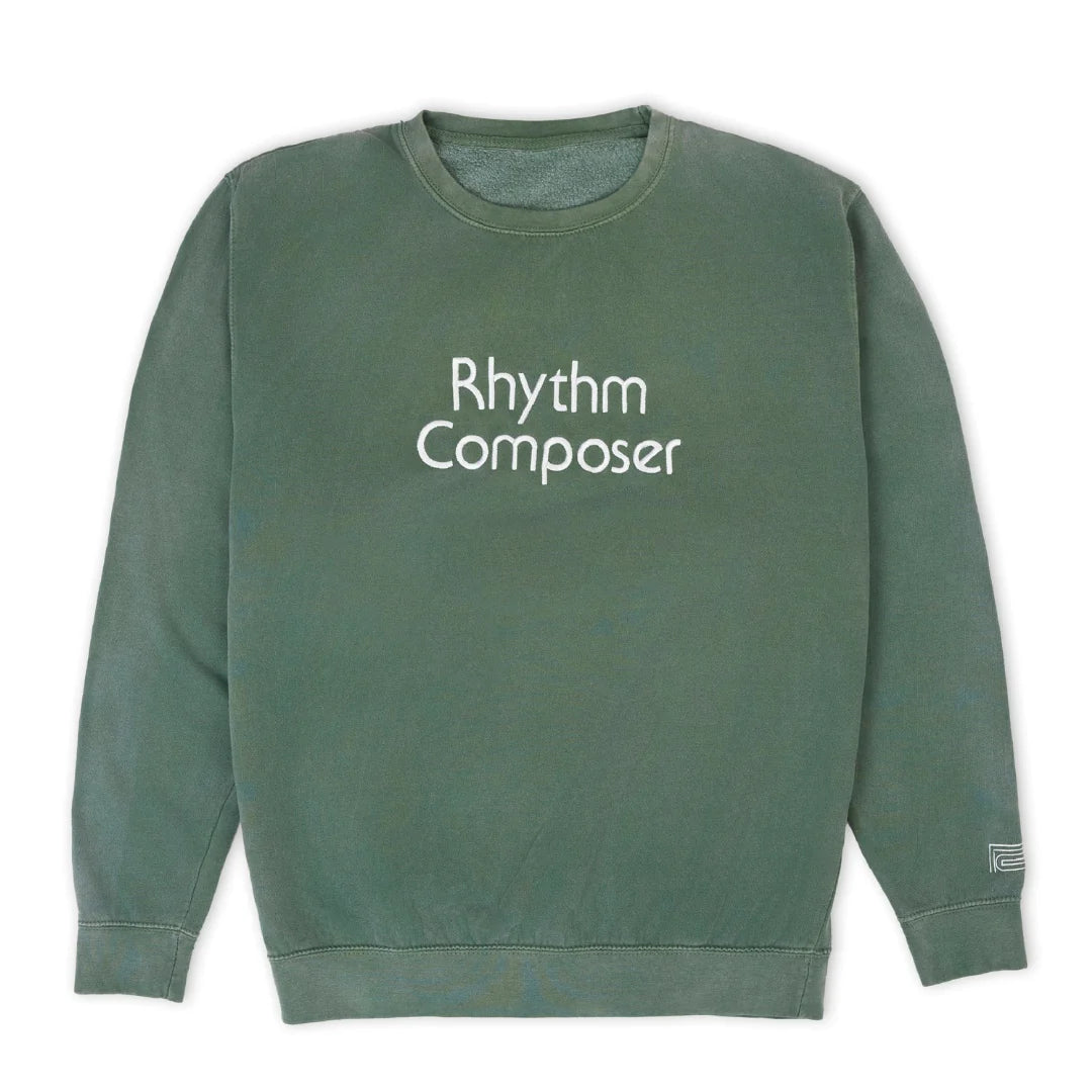 RHYTHM COMPOSER DYED CREWNECK