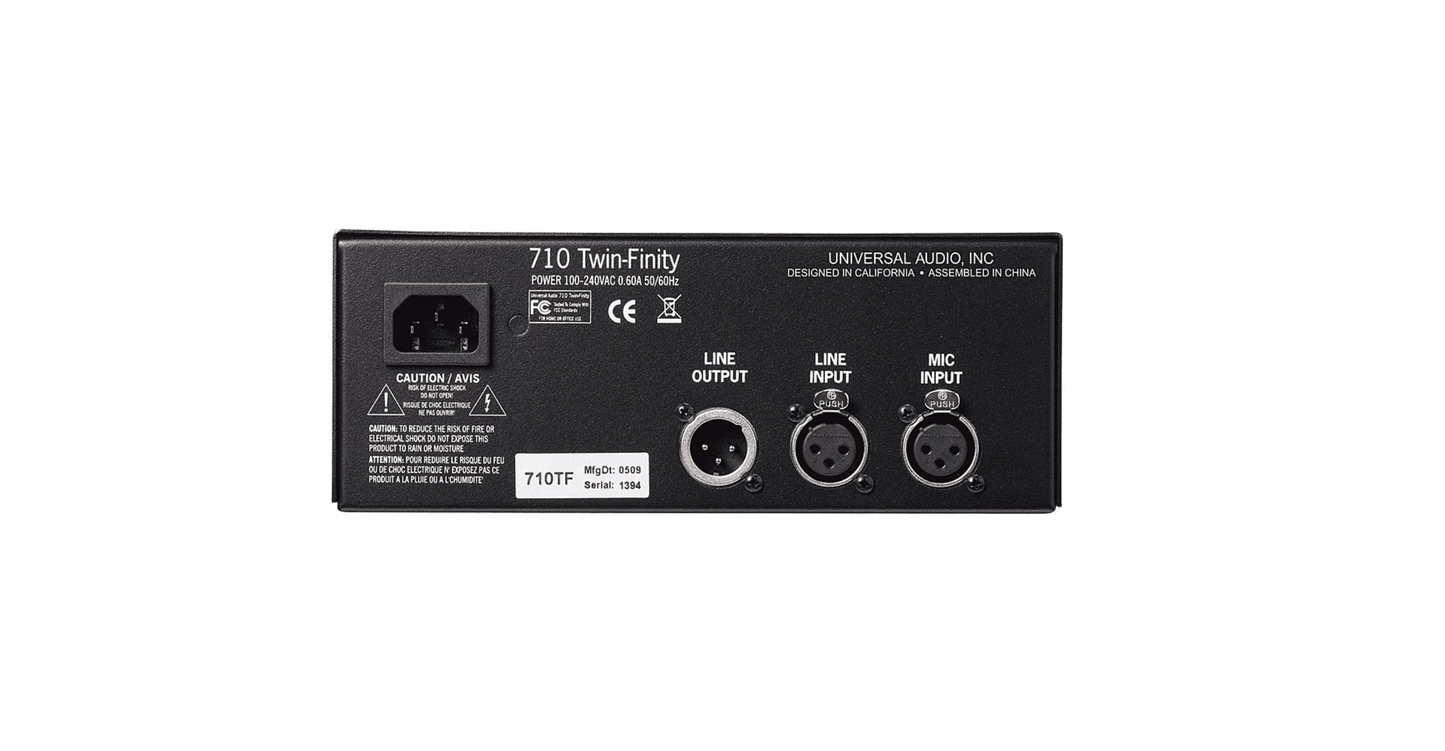 710 Twin Finity Mic Preamp