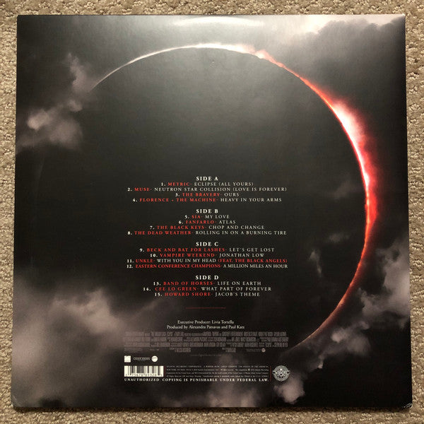 Various – The Twilight Saga: Eclipse (Original Motion Picture Soundtrack)