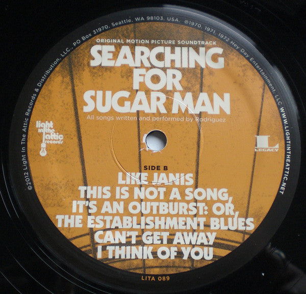 Rodriguez – Searching For Sugar Man - Original Motion Picture Soundtrack
