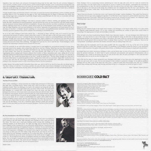 Rodriguez – Cold Fact
