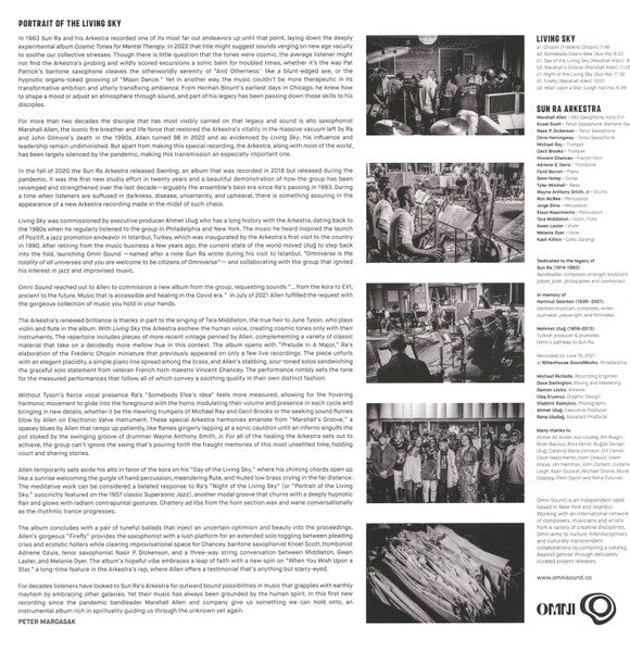 Sun Ra Arkestra* Directed By Marshall Allen – Living Sky