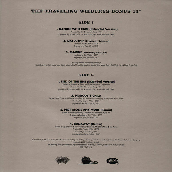 The Traveling Wilburys – The Traveling Wilburys Collection
