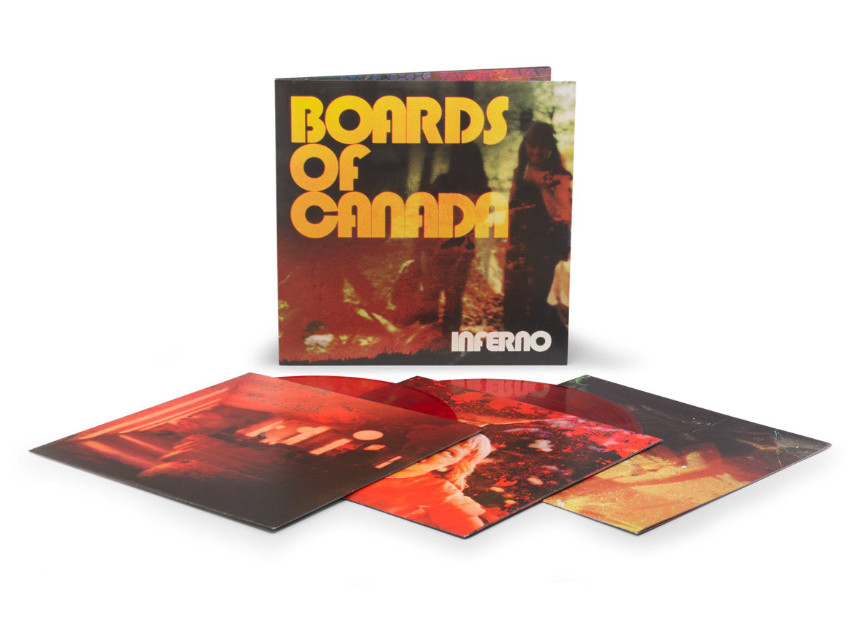 Boards Of Canada – Inferno Deluxe Edition Transparent Red Vinyl