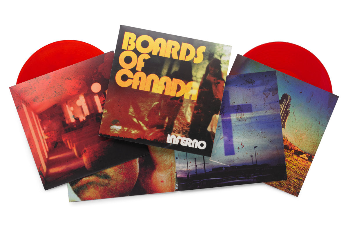 Boards Of Canada – Inferno Deluxe Edition Transparent Red Vinyl