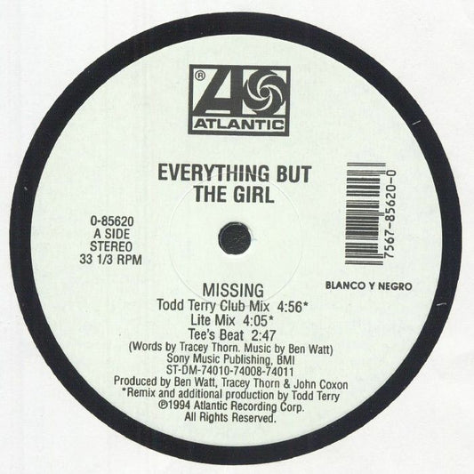 Everything But The Girl - Missing (12” Maxi)