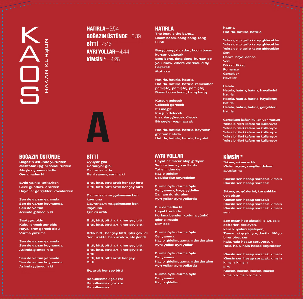 Hakan Kurşun - Kaos