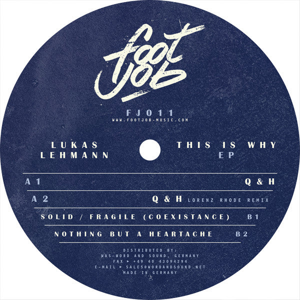 Lukas Lehmann – This Is Why EP
