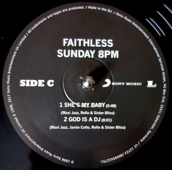 Faithless – Sunday 8PM