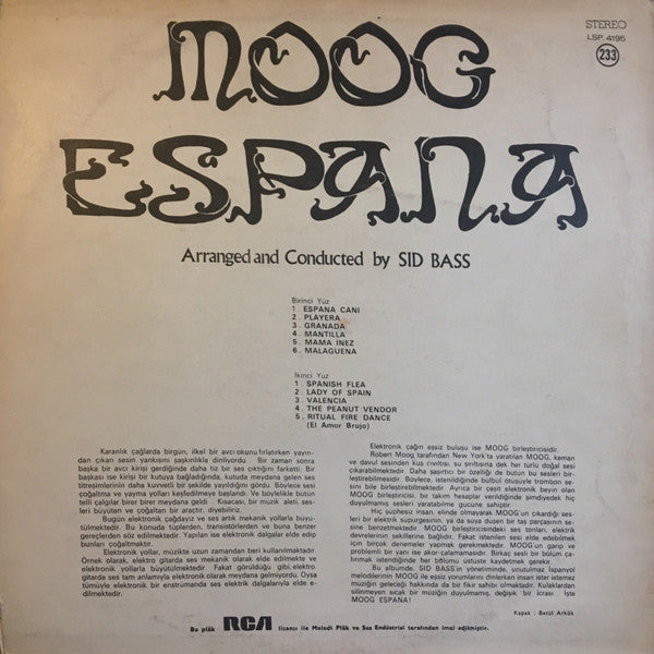 Sid Bass – Moog España