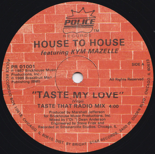 House To House Featuring Kym Mazelle – Taste My Love