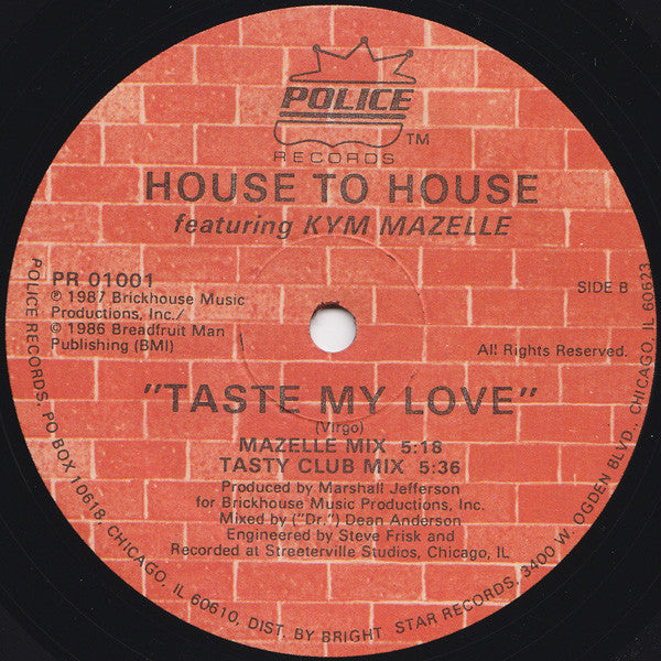 House To House Featuring Kym Mazelle – Taste My Love