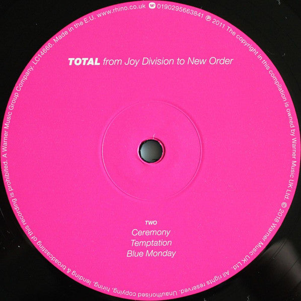 New Order / Joy Division – Total From Joy Division To New Order