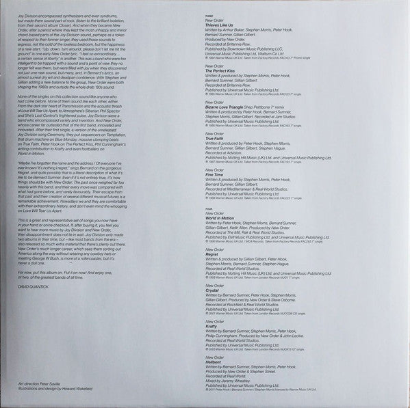 New Order / Joy Division – Total From Joy Division To New Order