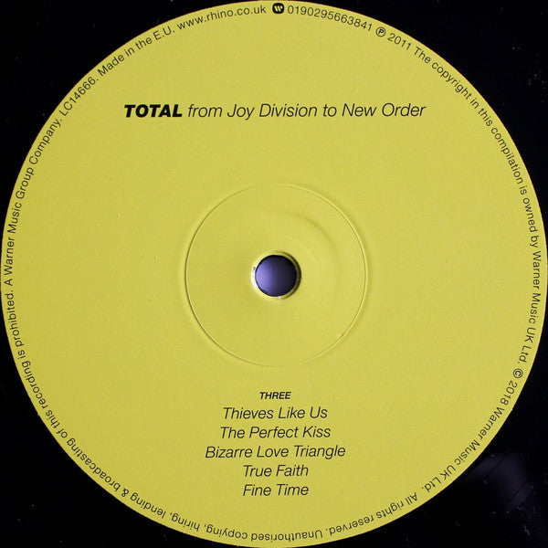 New Order / Joy Division – Total From Joy Division To New Order