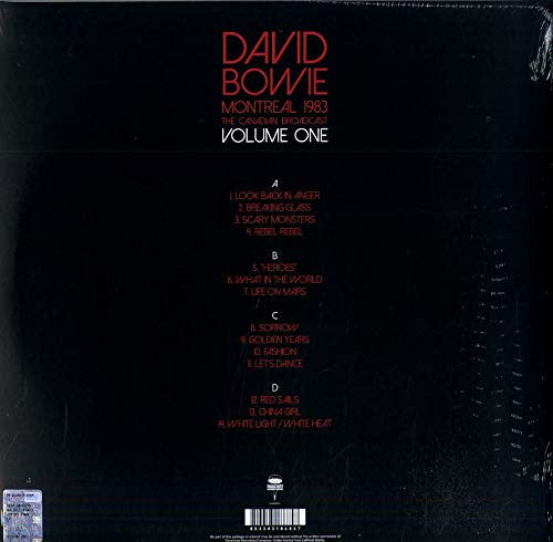 David Bowie – Montreal 1983 - The Canadian Broadcast Volume Two