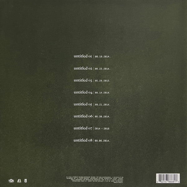 Kendrick Lamar – Untitled Unmastered.