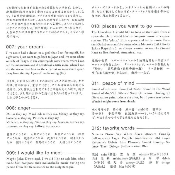 Ryuichi Sakamoto – Playing The Piano