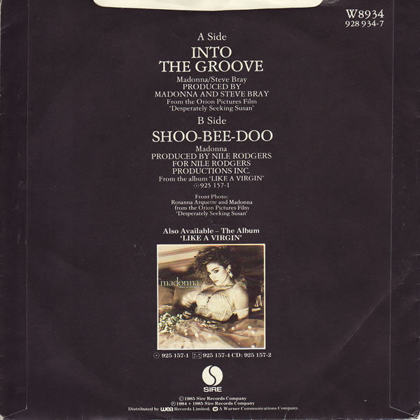 Madonna – Into The Groove