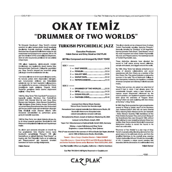 Okay Temiz – Drummer Of Two Worlds