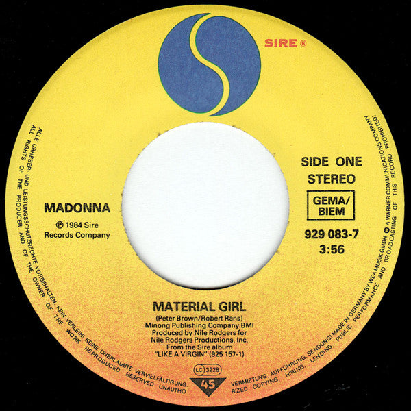 Madonna – Material Girl