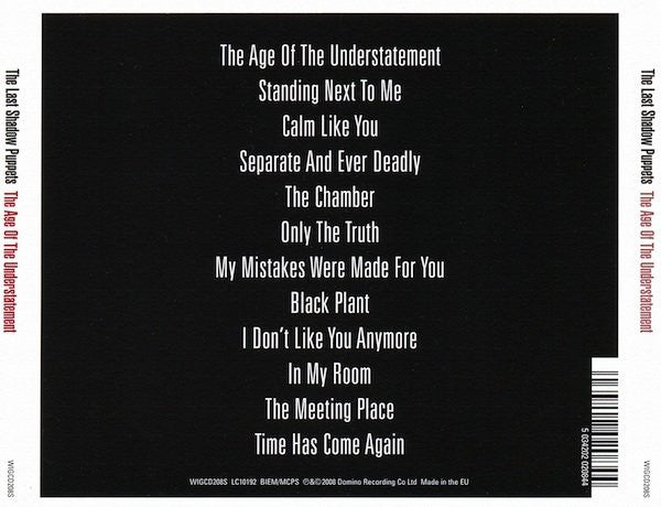 The Last Shadow Puppets – The Age Of The Understatement