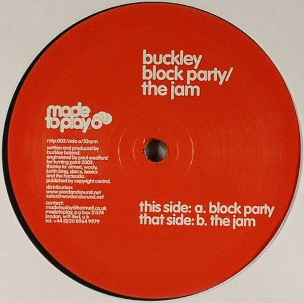 Buckley – Block Party / The Jam