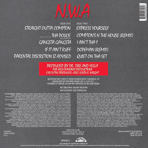 N.W.A – Straight Outta Compton