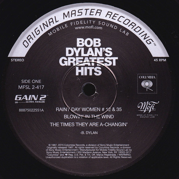 Bob Dylan – Bob Dylan's Greatest Hits