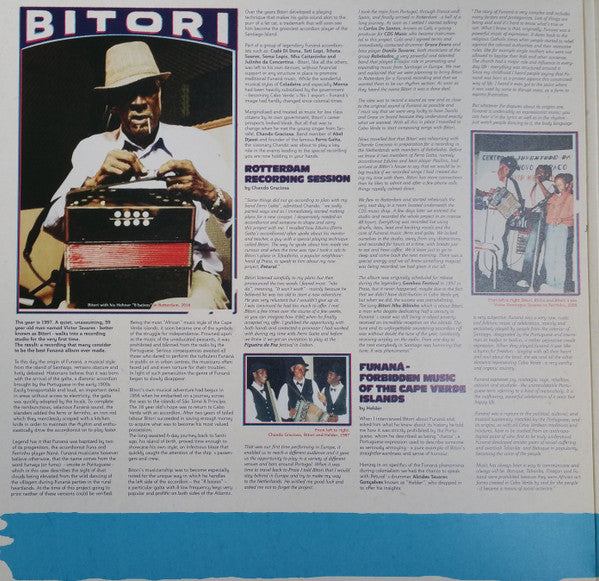Bitori – Legend Of Funaná - The Forbidden Music Of The Cape Verde Islands