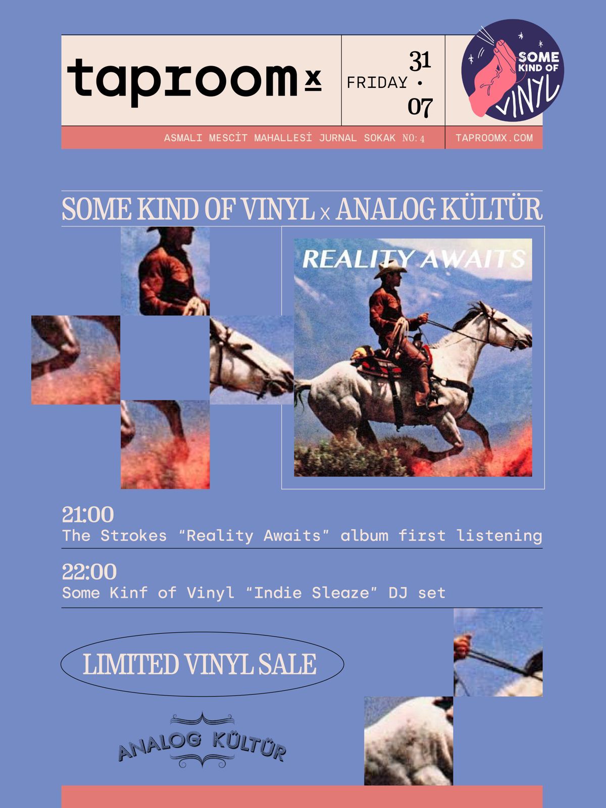 The Strokes - Reality Awaits (Trifold Black Ice Glitter LP, Indie Exclussive)