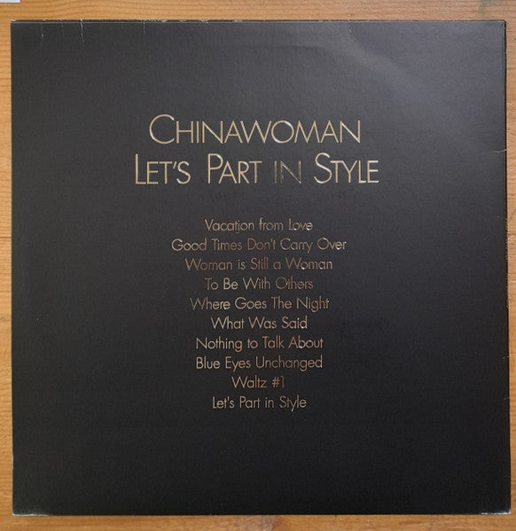 Chinawoman – Let's Part In Style